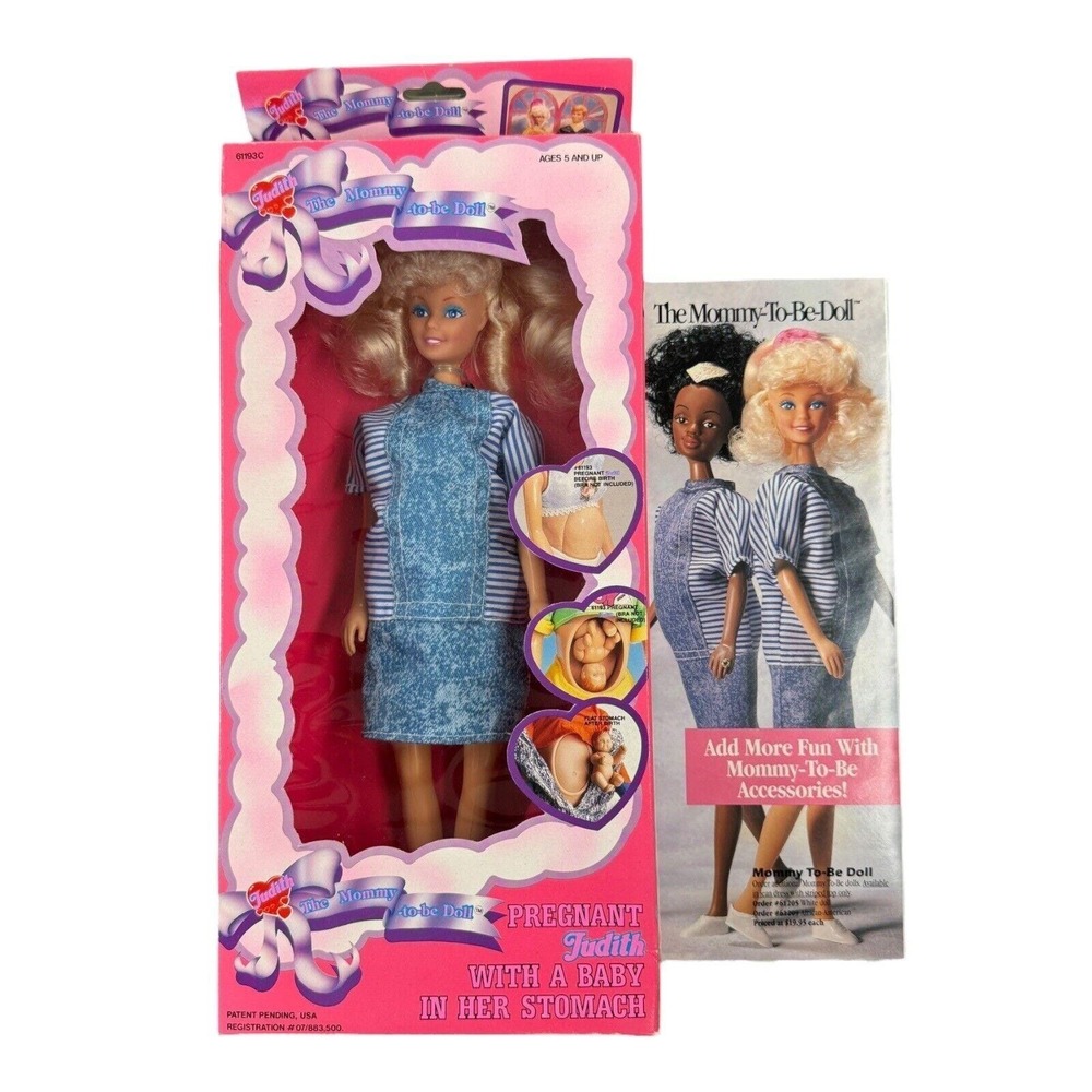 Judith The Mommy To Be Pregnant Doll With Baby Judith Corporation 1991